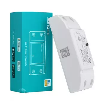 Älykytkin Sonoff BASICR4 10A ESP32 — Wi‑Fi-relemoduuli kodin automaatioon