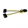 StarTech.com 15,2 cm SATA-virta 8-pin PCI Express näytönohjaimen virtakaapeli-adapteri