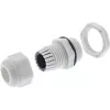 InLine kaapeliläpivienti nylon IP68 4 - 8 mm harmaa 10 kpl