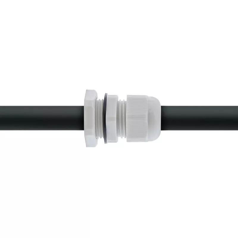 InLine kaapeliläpivienti nylon IP68 4 - 8 mm harmaa 10 kpl