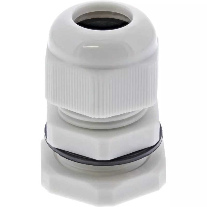 InLine kaapeliläpivienti nylon IP68 3,5 - 6 mm harmaa 10 kpl