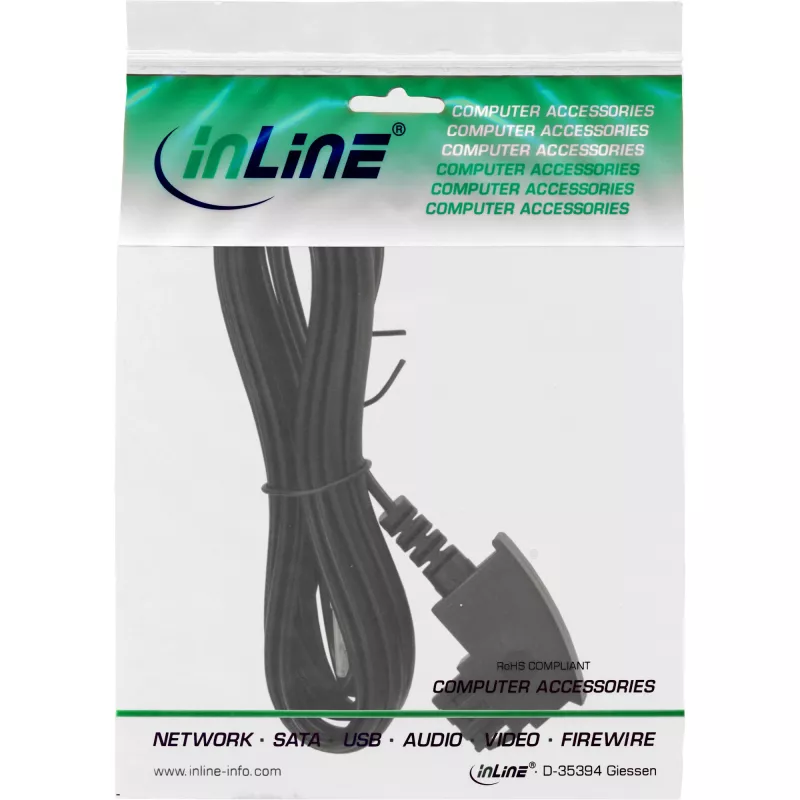 InLine TAE-F Deutsch / RJ45 8P2C -kaapeli 10 m