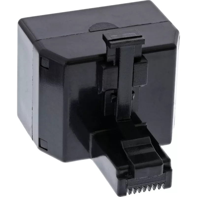 InLine ISDN-jakoteline 1x RJ45 M / 2x RJ45 F ilman päätevastusta
