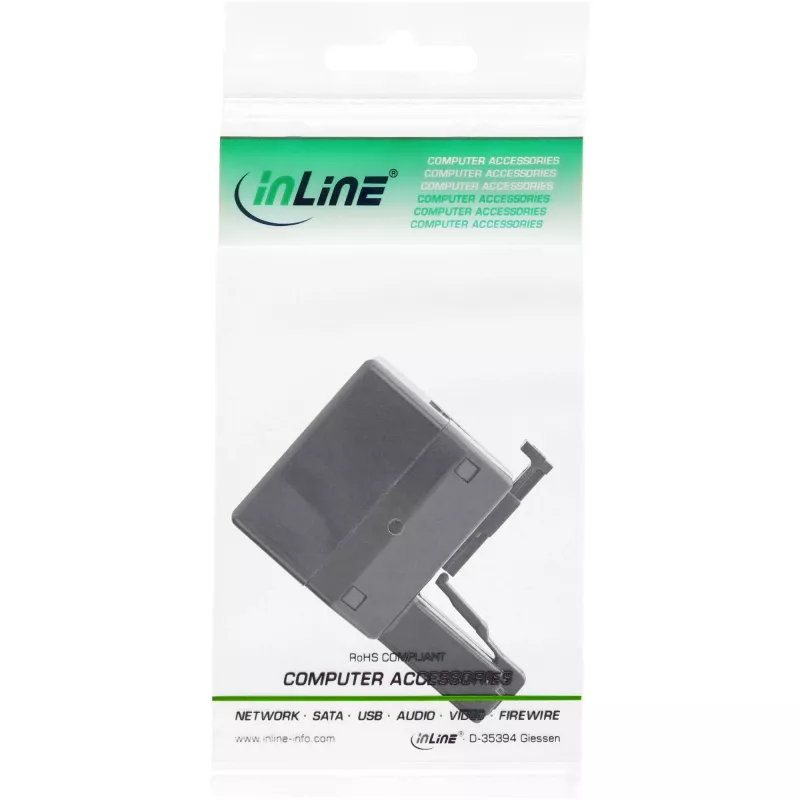 InLine ISDN-jakoteline 1x RJ45 M / 2x RJ45 F ilman päätevastusta