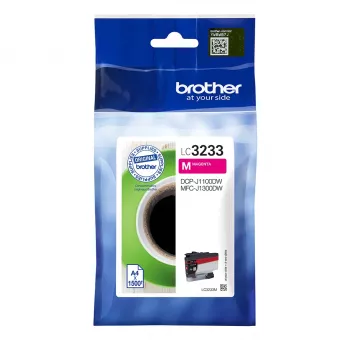 Brother LC3233M mustekasetti 1 kpl alkuperäinen vakiottuotto magenta