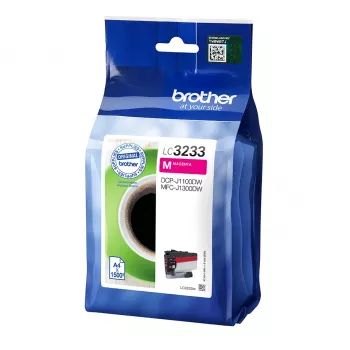 Brother LC3233M mustekasetti 1 kpl alkuperäinen vakiottuotto magenta