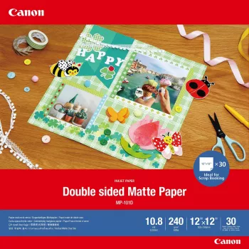 Canon MP-101D kaksipuolinen mattapaperi, 12