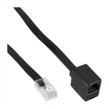 InLine ISDN-jatkokaapeli RJ45 8P8C uros/naaras 3 m