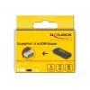 DELOCK aktiivinen DisplayPort 1.4 - HDMI -adapteri 8K HDR musta