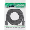 InLine DisplayPort 1.4 -kaapeli aktiivinen, 8K4K, musta, kulta, 10 m