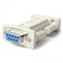 StarTech.com DB9 RS232 sarjaportti nullmodem-adapteri - F/F, DB-9, DB-9, valkoinen