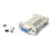 StarTech.com DB9 RS232 sarjaportti nullmodem-adapteri - F/F, DB-9, DB-9, valkoinen