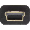 InLine USB 2.0 -lattakaapeli USB Type-A uros / Mini-B uros 5-napainen musta/kulta 5 m