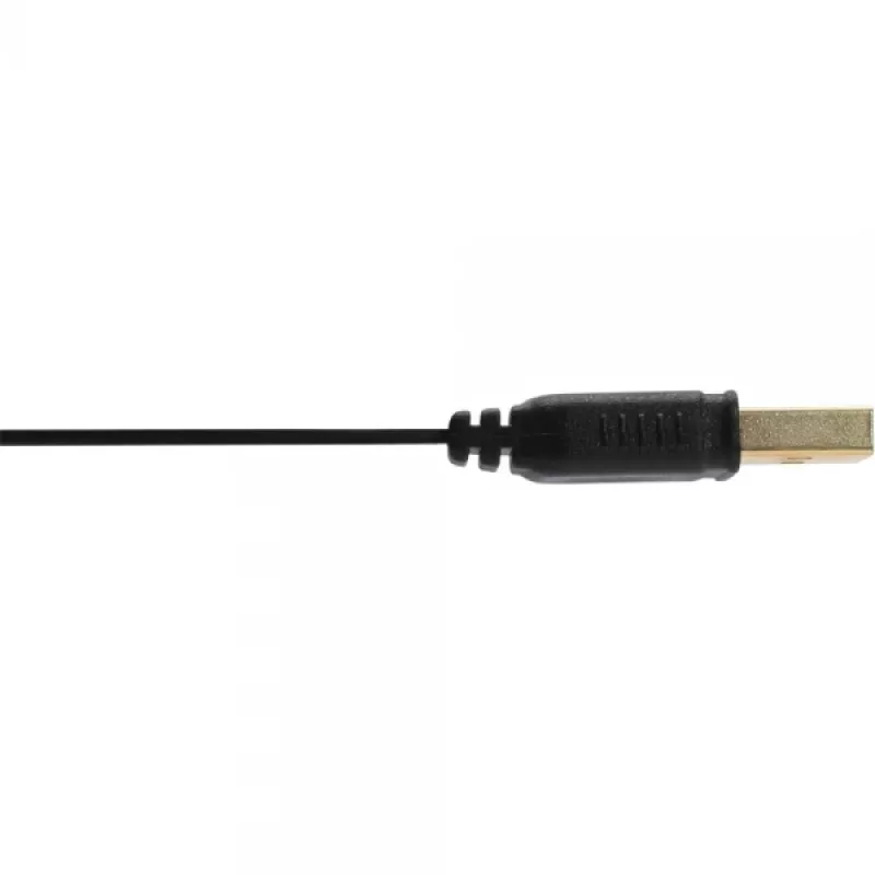 InLine USB 2.0 -lattakaapeli USB Type-A uros / Mini-B uros 5-napainen musta/kulta 5 m