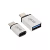 USB-C-adapterisarja InLine 35809 USB-C uros - Micro-USB naaras USB3.0 A naaras