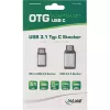 USB-C-adapterisarja InLine 35809 USB-C uros - Micro-USB naaras USB3.0 A naaras