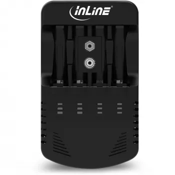 InLine laturi NiMH/NiCd, AA AAA ja 9V