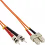 InLine kuitu-duplexkaapeli SC/ST 50/125µm OM2 3 m