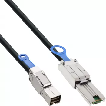 InLine ulkoinen Mini-SAS-HD-kaapeli SFF-8644 - SFF-8088 6 Gb/s 2 m
