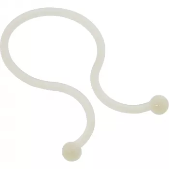 Kaapelinsiteet (Twist Ties) InLine 3,5–5 mm, luonnonvalkoinen, 100 kpl