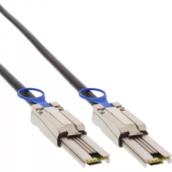 InLine SAS-kaapeli, Mini-SAS 26-napainen SFF-8088 - Mini-SAS 26-napainen SFF-8088, 2 m