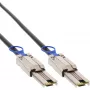 InLine SAS-kaapeli, Mini-SAS 26-napainen SFF-8088 - Mini-SAS 26-napainen SFF-8088, 2 m