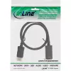 DisplayPort-HDMI-muunnoskaapeli InLine 17181I 4K/60Hz musta 1 m