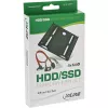 InLine HDD/SSD-asennuskehyssarja SATA- ja virtakaapelilla, kulmaliitin, sis. ruuvit