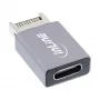 InLine USB 3.2 -sovitin, sisäinen USB-E-etupaneelin uros USB-C naaras