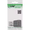 InLine USB 3.2 -sovitin, USB-A uros sisäinen USB-E-etupaneelin naaras