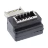 InLine USB 3.2 -sovitin sisäinen, etupaneelin USB-E uros USB-E naaras 90°