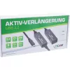 InLine USB 3.2 Gen.1 aktiivinen jatkokaapeli, USB-C uros USB-C naaras, 15 m