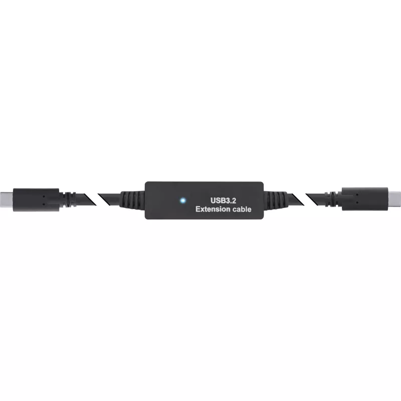 InLine USB 3.2 Gen.1 aktiivikaapeli, USB-C uros USB-C uros, 5 m