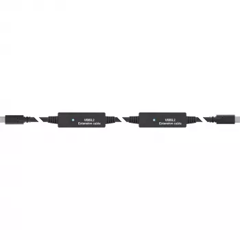 InLine USB 3.2 Gen.1 aktiivikaapeli, USB-C uros USB-C uros, 15 m