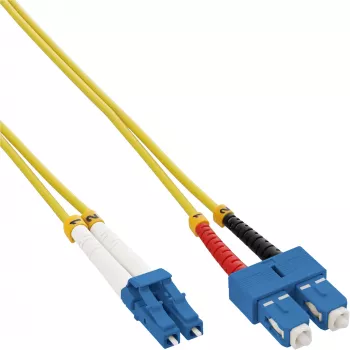 InLine kuitu-duplexkaapeli, LC/SC, 9/125µm, OS2, 7,5 m