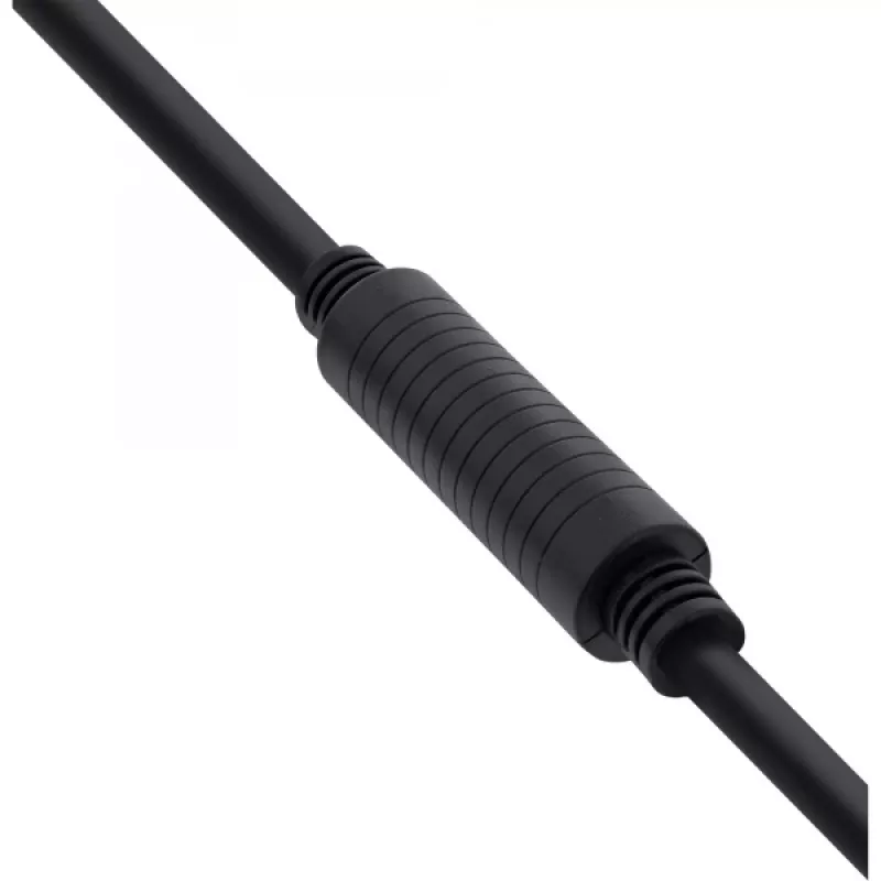 InLine, aktiivinen High Speed HDMI -kaapeli Ethernetillä, M/M, musta, kullatut kontaktit, 30 m