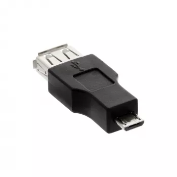 InLine Micro USB OTG -sovitin Micro-B uros USB A naaras