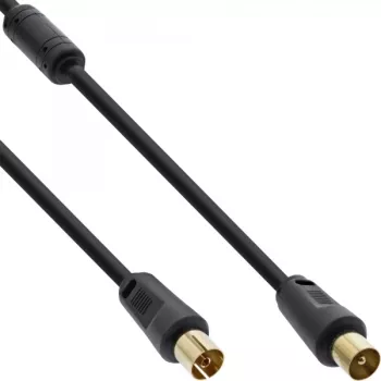 InLine antennikaapeli 2-kertainen suojaus >85 dB musta 20 m