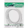 InLine antennikaapeli 2x suojattu Ultra-Low-Loss >75 dB valkoinen 7 m