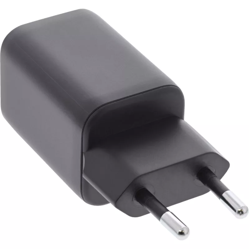 InLine USB-verkkolaite, laturi, USB-A + USB Type-C, 33W, PD + QC