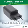 InLine USB-verkkolaite, laturi, USB-A + USB Type-C, 33W, PD + QC