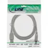 USB 2.0 -jatkokaapeli Type-A uros/naaras InLine 34633 beige 0,3m