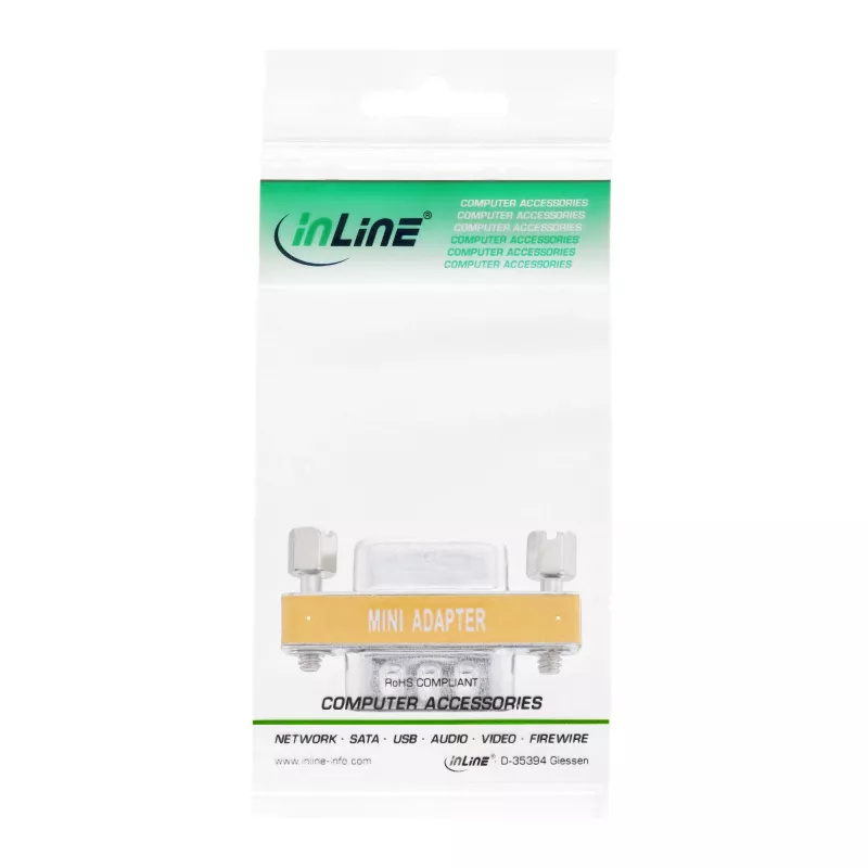 InLine nollamodem-sovitin DB9 uros / naaras