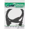 InLine Power Y-kaapeli sukopistoke 1x IEC-C14 - 2x IEC-C13 1,8 m