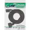 InLine DVI-D-kaapeli 24+1 M/F, Dual Link, 2 ferriittisydäntä, 5 m