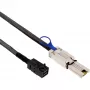 InLine Mini SAS HD -kaapeli SFF-8643 - SFF-8088 1 m