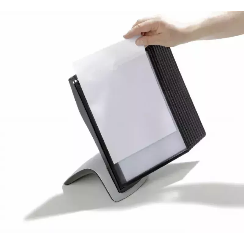 Durable Sherpa Style Table 10 asiakirjatelinekaruselli pöytäteline 10 A4-näyttöpaneeleille