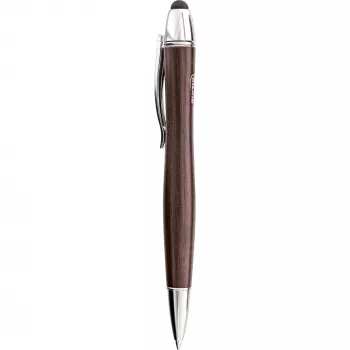 InLine woodpen, kosketuslevykynä + kuulakärkikynä, pähkinä/metal