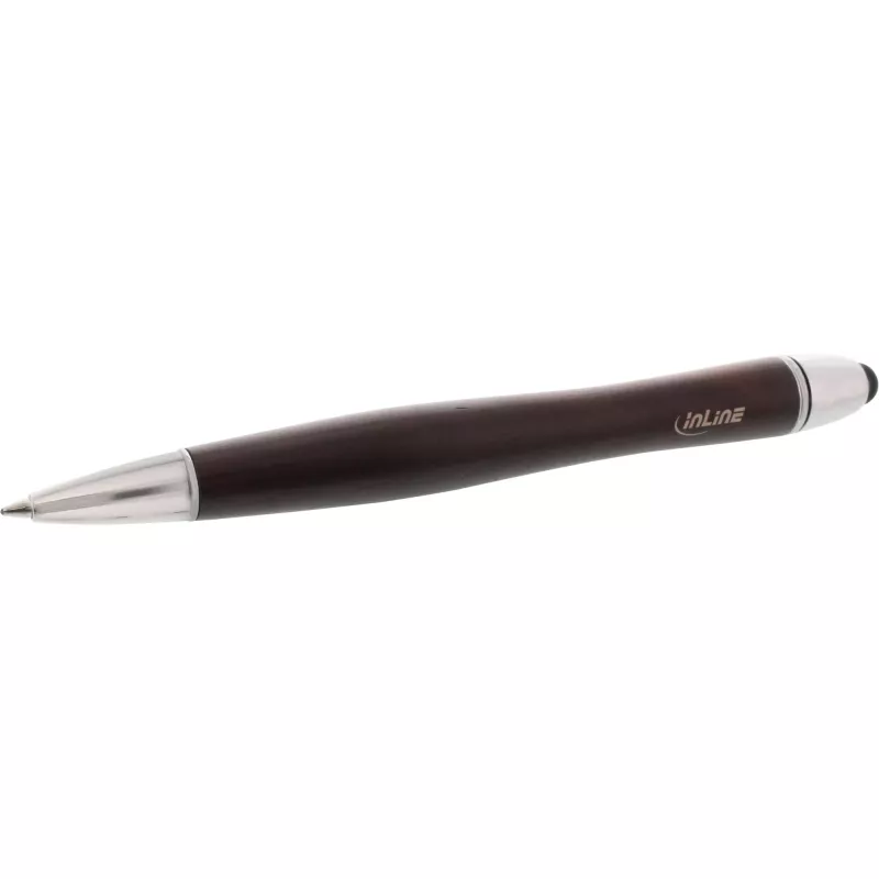 InLine woodpen, kosketuslevykynä + kuulakärkikynä, pähkinä/metal