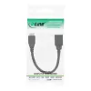 InLine Micro USB 3.0 OTG -adapterikaapeli Micro-B-uros USB Type-A-naaras 0,15 m